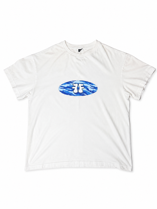 FAMO CAMO TEE-BLUE