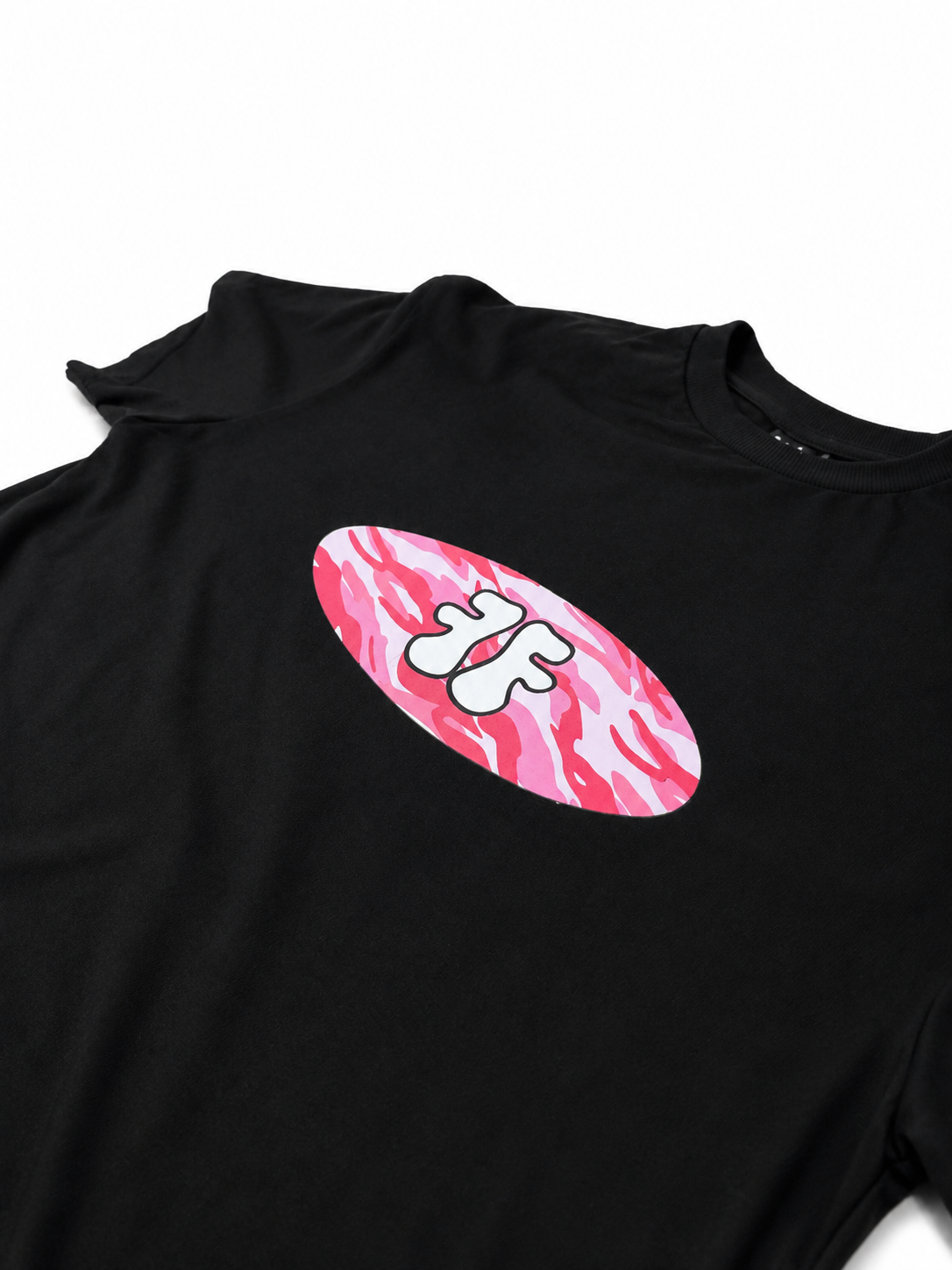 FAMO CAMO TEE-PINK