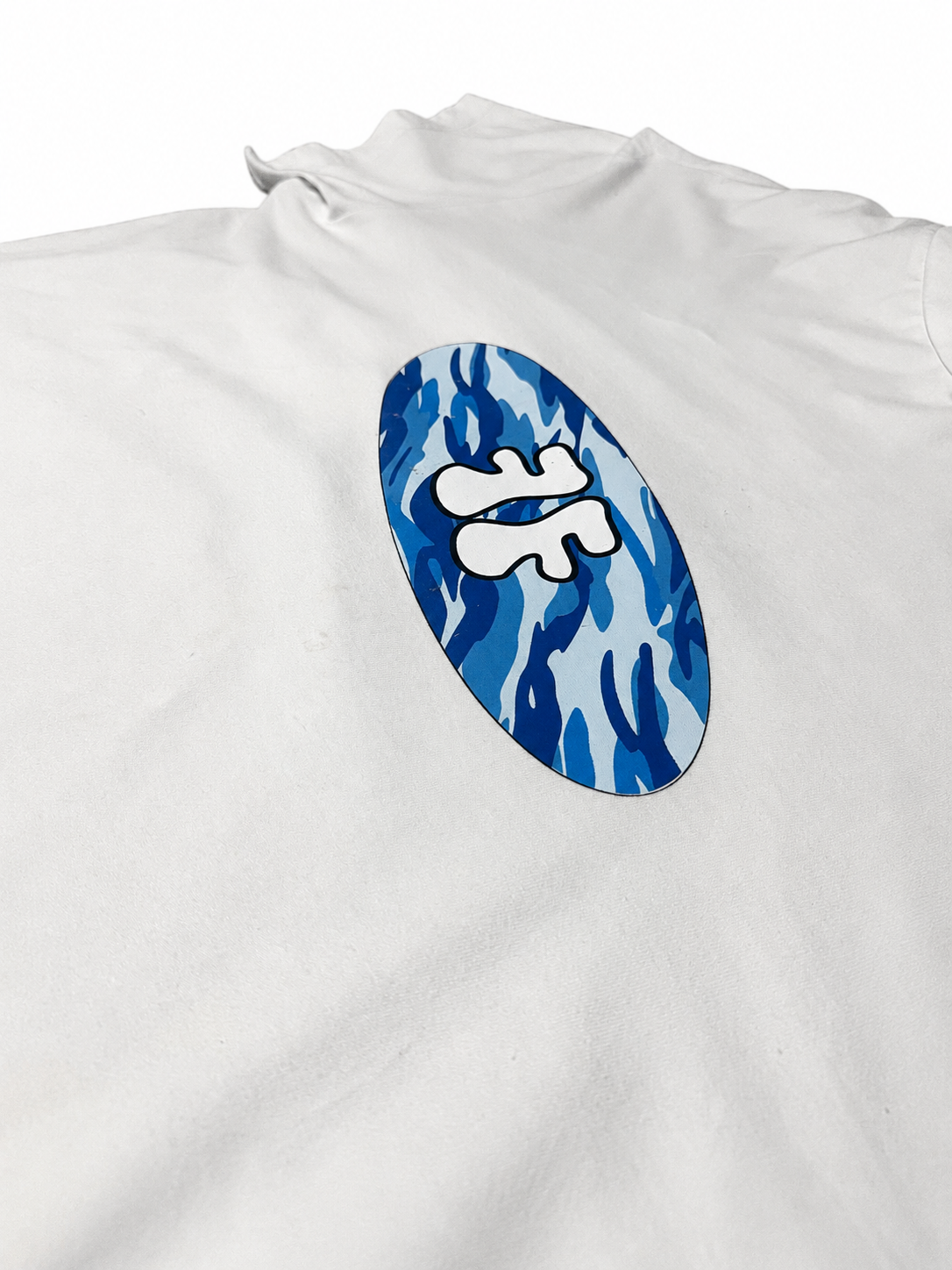 FAMO CAMO TEE-BLUE