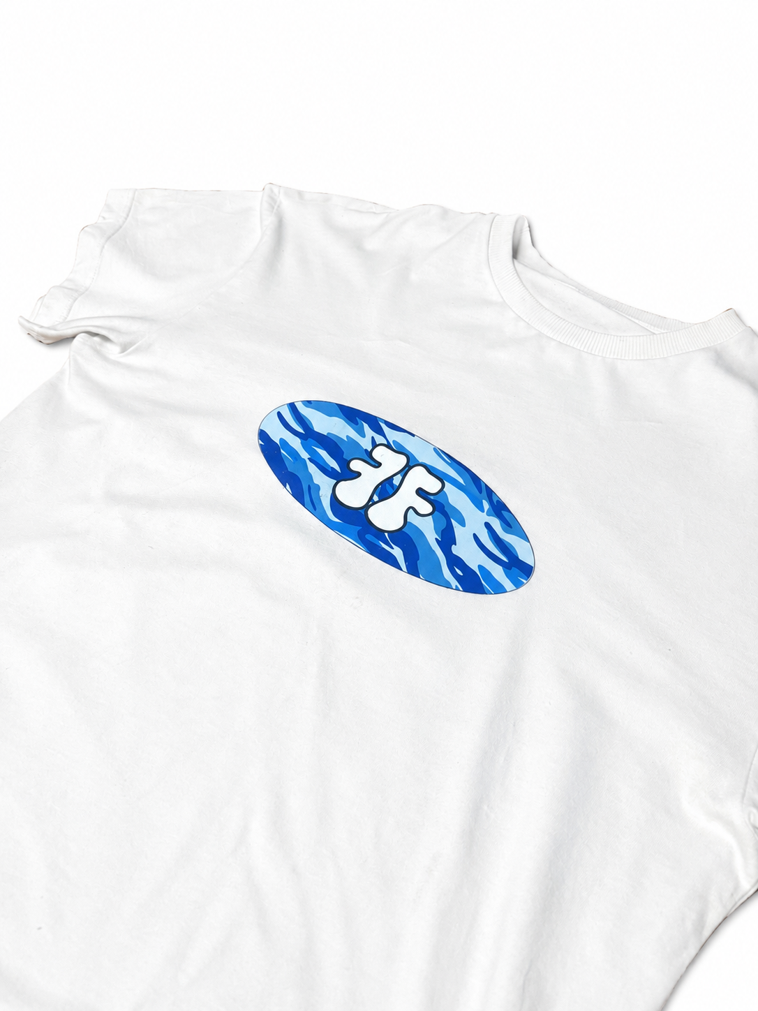 FAMO CAMO TEE-BLUE